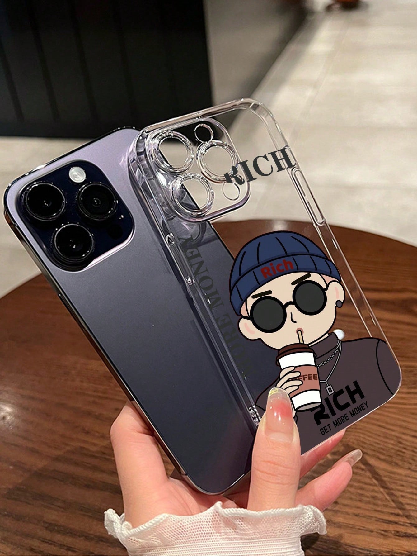 Rich phone case