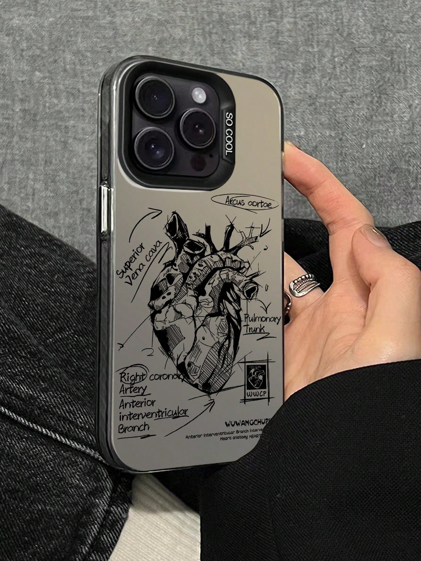 Heart & Circuit Phone Case