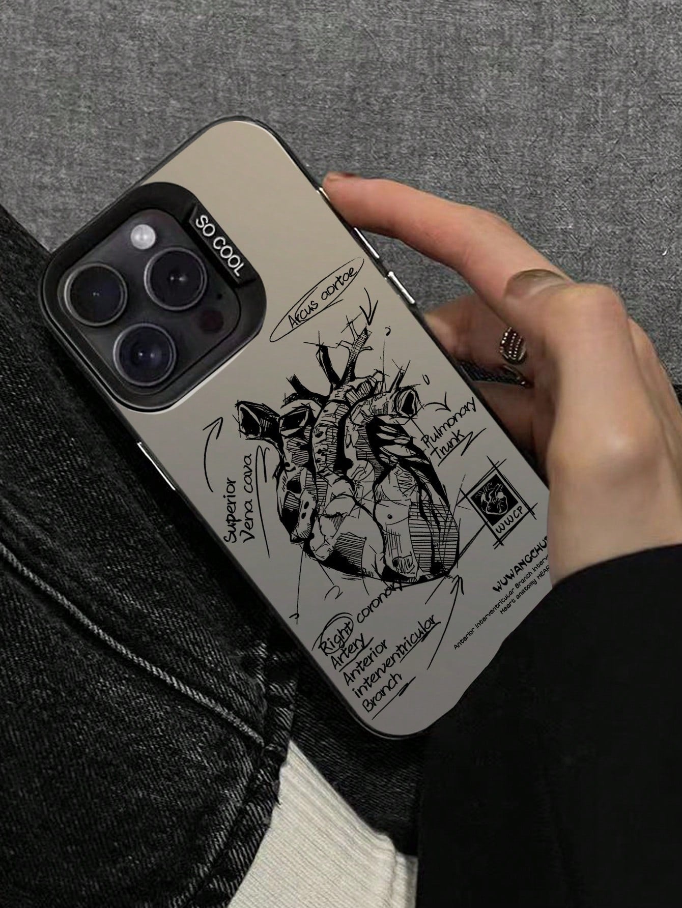 Heart & Circuit Phone Case